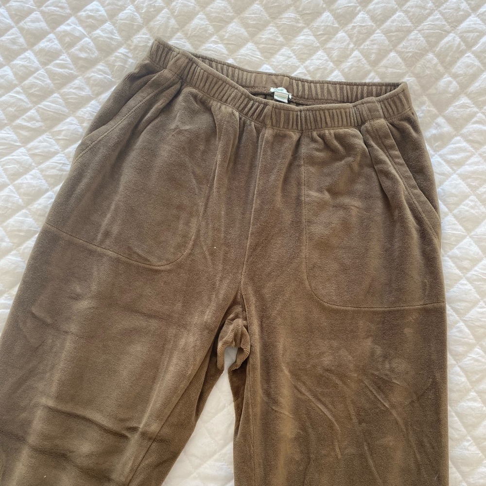 Aerie velour jogger